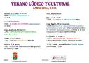 Verano Lúdico y Cultural 2016